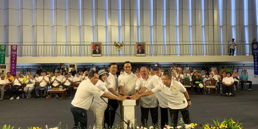 Anies Baswedan Resmikan Fasilitas Olahraga Baru DKI Jakarta