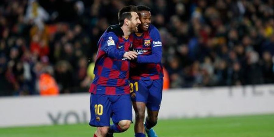 Barcelona Vs Levante - 2 Operan Maut Messi dalam 3 Menit Bikin Bocah Ajaib Gila