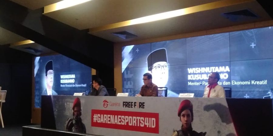 Pesan Menteri pariwisata dan Ekonomi Kreatif tentang Free Fire Champions Cup 2020