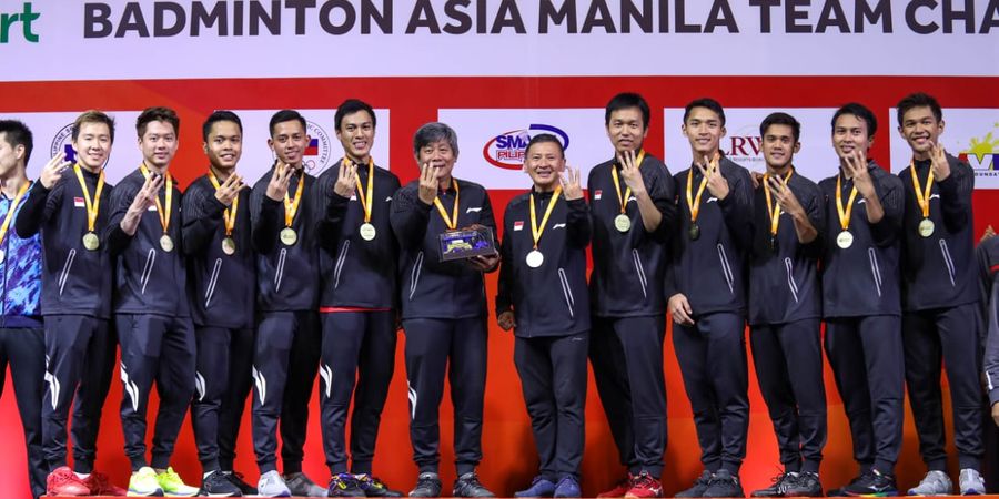 Putra Juarai Kejuaraan Beregu Asia 2020, Indonesia Simpan Satu Fakta Keren ini  