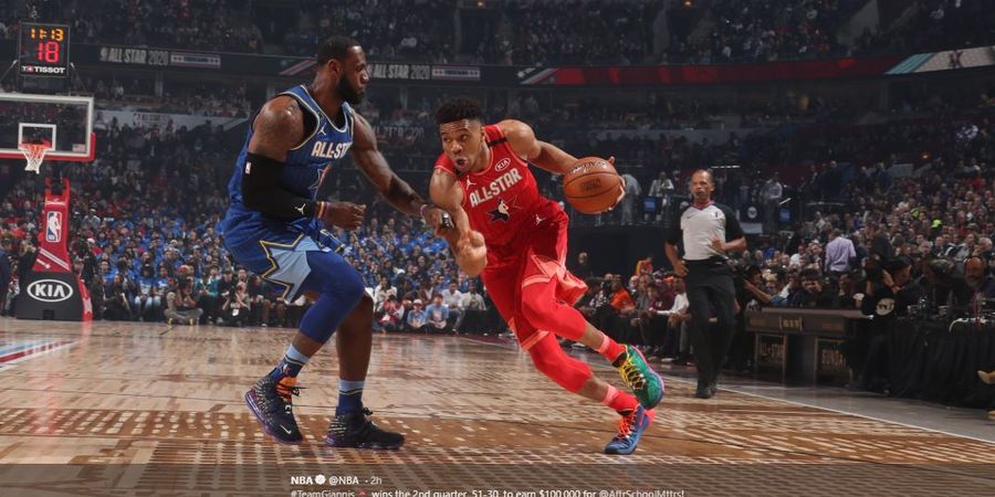 NBA All-Star 2020 - Comeback Manis Tim LeBron, Kawhi Leonard Sabet MVP