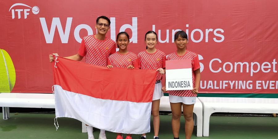 Tim Tenis Putri Junior Indonesia Percaya Diri Hadapi Sri Lanka