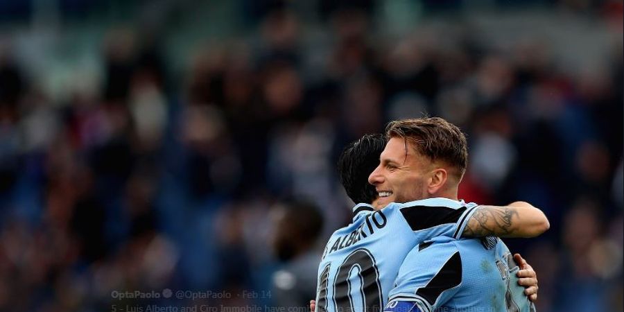 Hasil Liga Italia - Ciro Immobile Cetak Hattrick, Lazio Masih Tertahan di Posisi 4