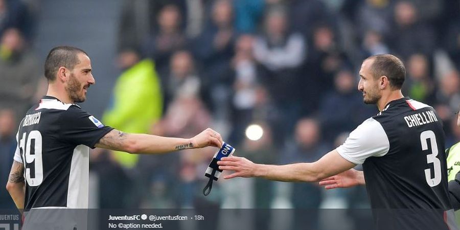 Kapten Juventus Lakukan Pergantian Pemain Sendiri demi Main di Laga Kontra Brescia