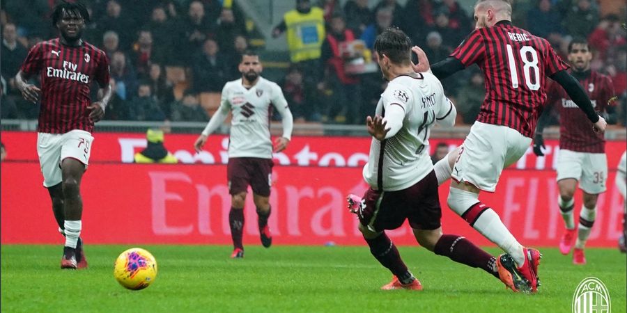 Susunan Pemain AC Milan Vs Fiorentina - Ante Rebic Pimpin Lini Serang Rossoneri