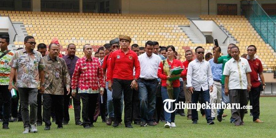 PSSI Minta Jaminan Pemprov Untuk Renovasi Cepat Stadion Utama Riau