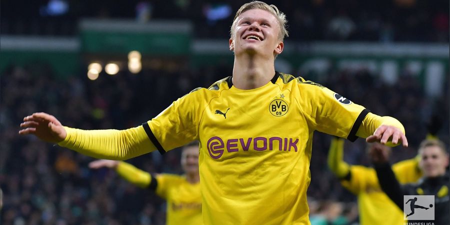 Hasil Babak I - RB Leipzig vs Borussia Dortmund, Erling Haaland Nyekor, Timo Werner Masih Mandul