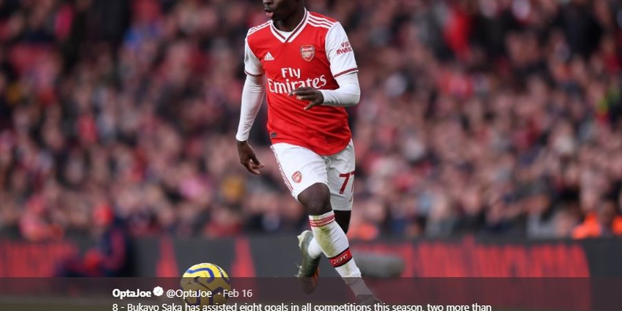 Tak seperti Mesut Oezil, Bukayo Saka Bisa Jadi Dibuatkan Patung Penghormatan oleh Arsenal