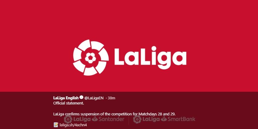 Presiden La Liga Sebut Liga Spanyol Bisa Comeback Pertengahan Mei