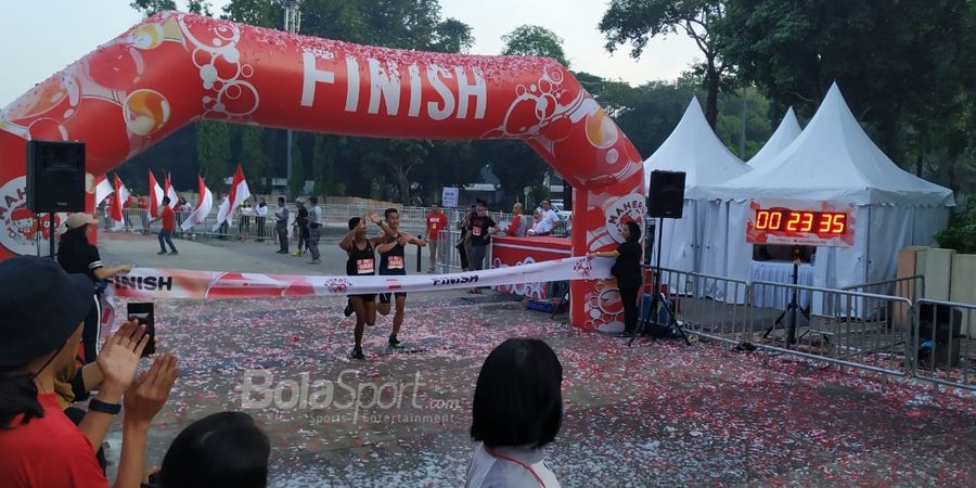 Diikuti Ribuan Pelari, Makaroni Ngehe Gelar Event Lari 7K di Senayan