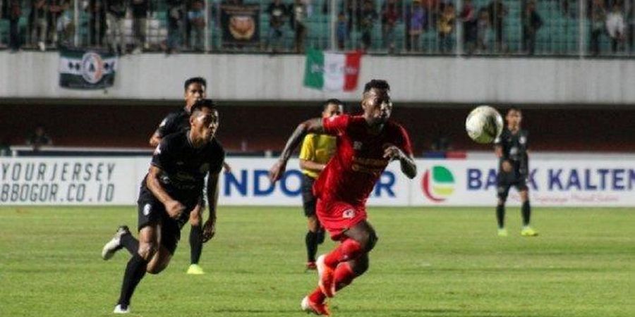 Duel Dengan Marko Simic, Bek PSS Sleman: Tidak Ada Kesulitan