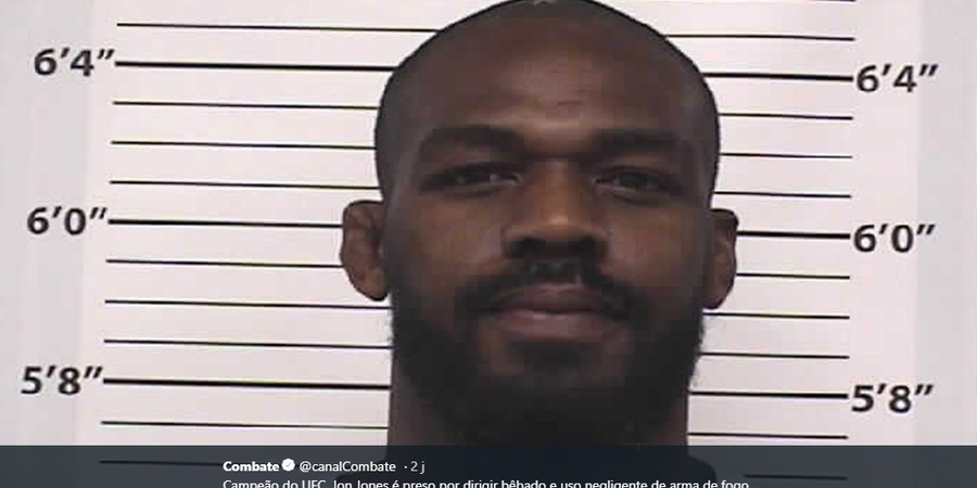 Petarung Terbaik UFC Jon Jones Ditangkap Polisi karena 4 Tuduhan