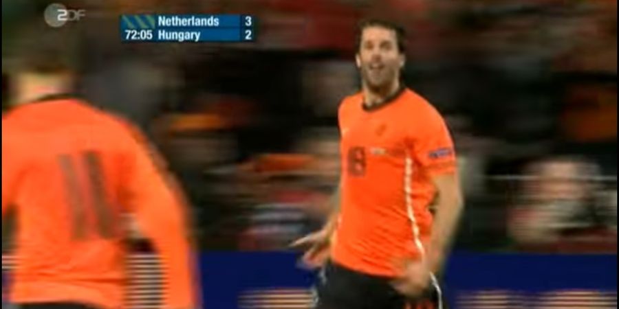 DUEL KLASIK, 29 Maret 2011 - Cap dan Gol Terakhir Ruud van Nistelrooy buat Belanda