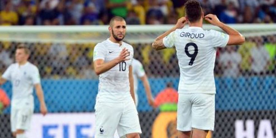 Balas Sindiran Benzema, Giroud: Saya Gokar, tapi Juara Dunia Gokar!