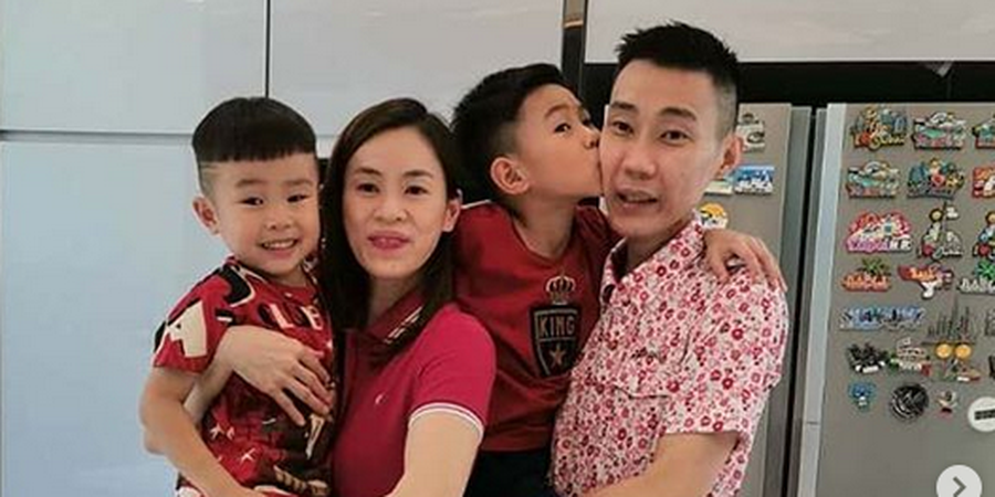 Di Rumah Aja, Lee Chong Wei Buat Lapangan Dadakan Untuk Anaknya