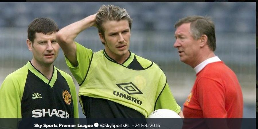 Sebelum Insiden Sepatu Terbang, Sir Alex Ferguson Sempat Tak Sudi David Beckham Pakai Nomor Keramat