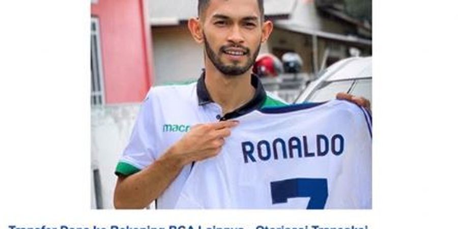 Jersey Cristiano Ronaldo Laku Rp 180 Juta, Martunis Akan Fokus Bantu 3 Desa di Aceh