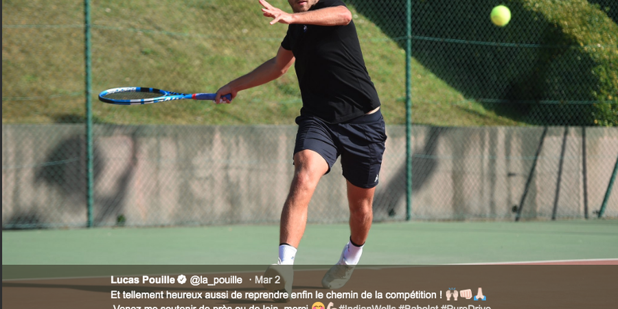 Lucas Pouille Yakin Seluruh Turnamen Tenis Tahun Ini Sudah Selesai