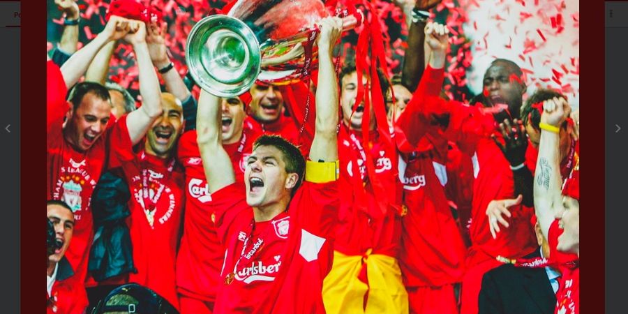 Terungkap, Ada Satu Cerita Sedih saat Liverpool Raih Gelar Liga Champions 2005