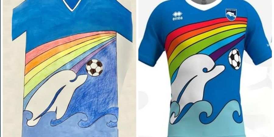 Klub Liga Italia Pakai Jersey Hasil Desain Anak-anak Selama Karantina COVID-19