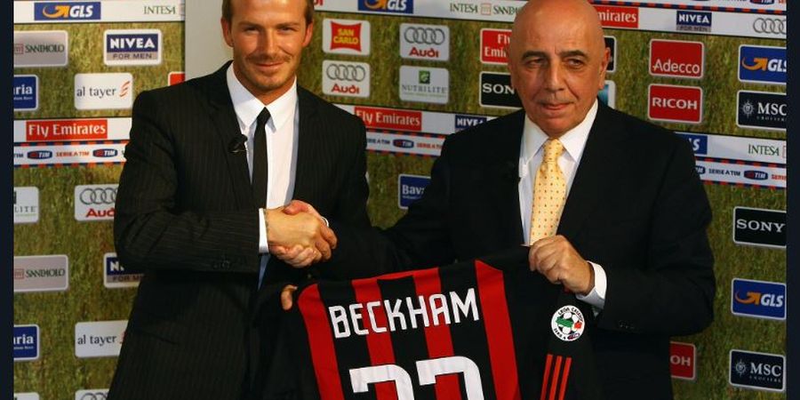 Kisah Perjodohan David Beckham dan AC Milan, Cinta yang Baru Terbalas 9 Tahun