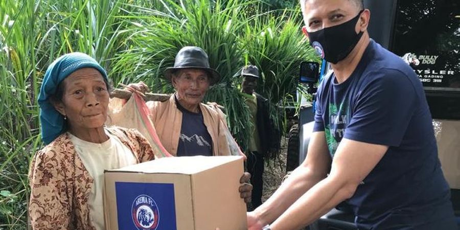 Kerja Sama Bareng Arema FC, Waketum PSSI Kembali Galang Aksi Kemanusiaan