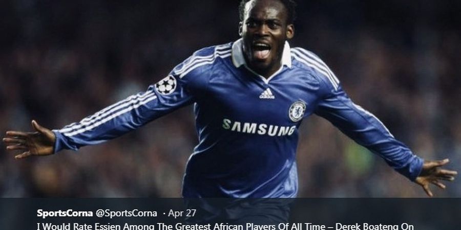 Eks Persib Michael Essien Ungkap Alasan Pilih Chelsea Ketimbang Manchester United