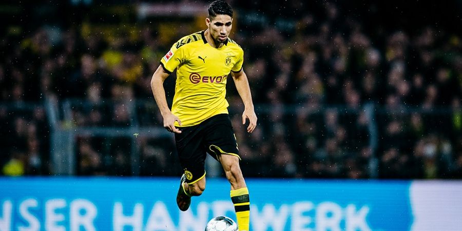 Real Madrid Diminta Relakan Achraf Hakimi Bertahan di Dortmund Lagi