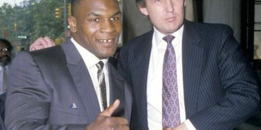 Momen Mike Tyson dan Donal Trump dari Masih Jadi Petinju hingga Pencalonan Presiden