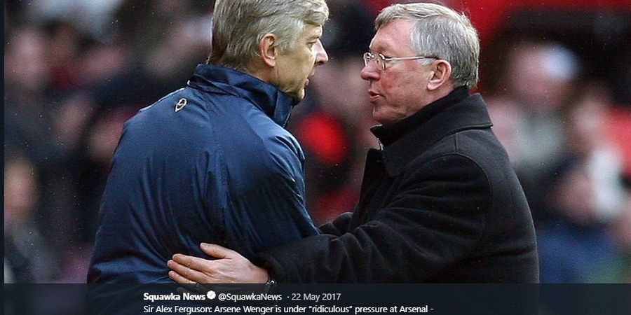 Pelatih Legendaris Arsenal Ngaku Takut pada Sir Alex Ferguson