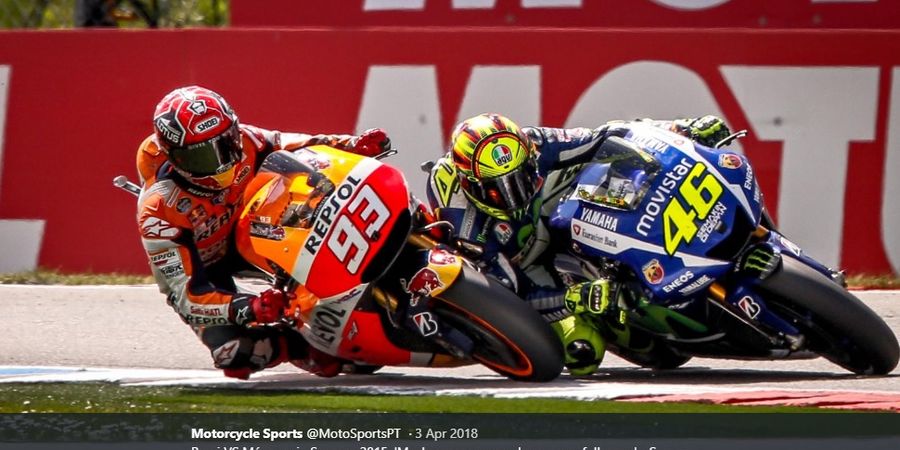 Via Sepang Clash, Marc Marquez Ingin Hancurkan Karier Valentino Rossi?