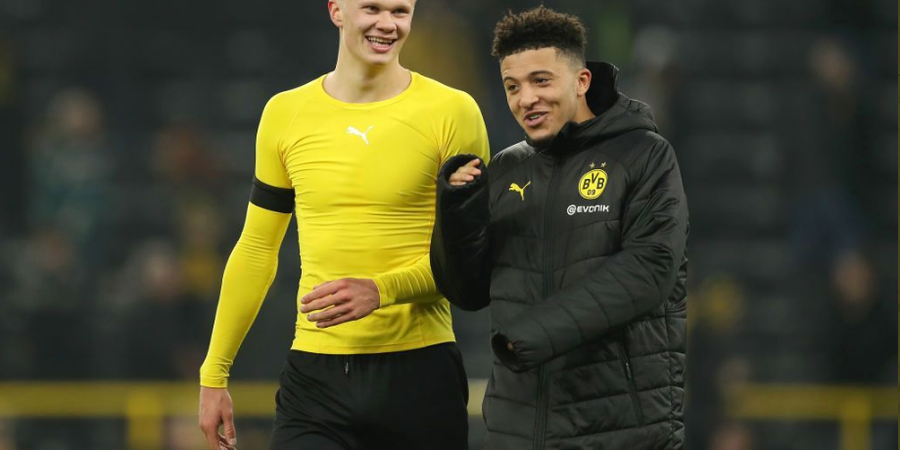 Sancho dan Haaland Tak Punya Alasan untuk Pergi dari Borussia Dortmund