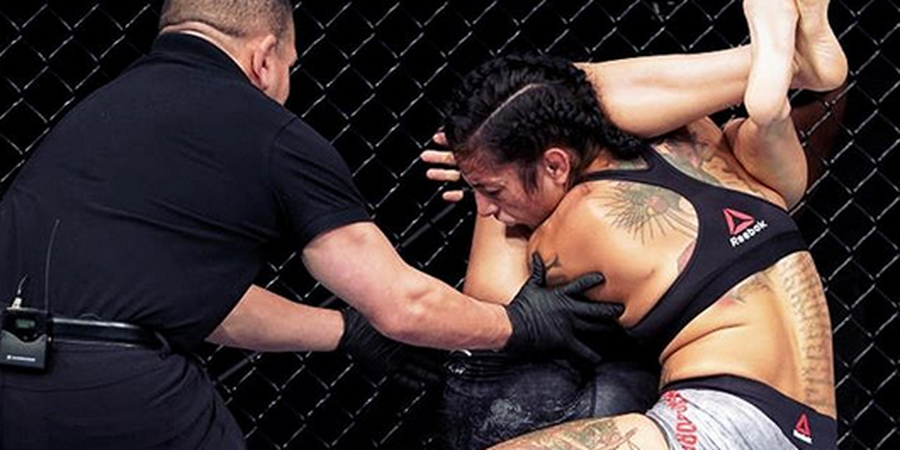 UFC Fight Night 176 - Saking Ngerinya Kuncian Petarung Ini, Lawan Teriak Kesakitan