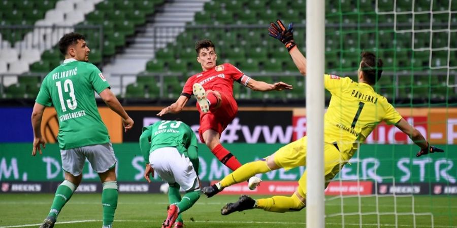 Hasil Bundesliga - Kai Havertz Cetak Brace, Bayer Leverkusen Bantai Werder Bremen