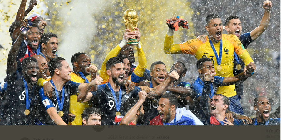 Susunan Pemain Prancis Vs Kroasia - Skuad Final Piala Dunia 2018 Versi Mini