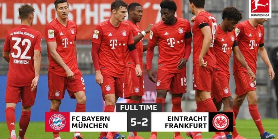Hasil Bundesliga - Menang 5-2, Bayern Muenchen Ukir Rekor Gol
