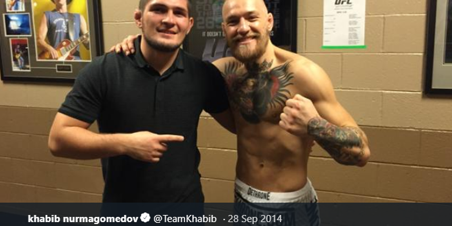 VIDEO - Kocak, Momen Khabib Ngaku-ngaku Conor McGregor Pada Bocah Polos