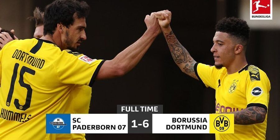 Paderborn vs Borussia Dortmund, Partai Bundesliga Paling Sopan