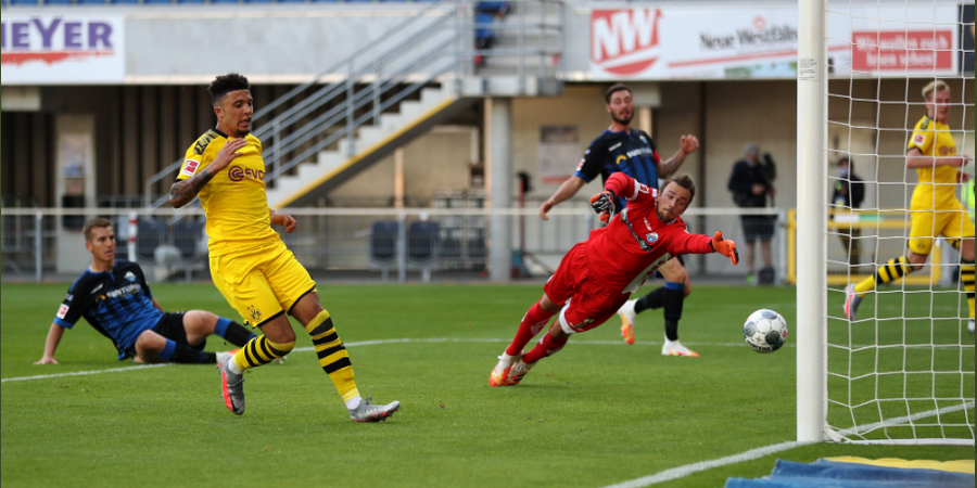 Cetak Hat-trick untuk Dortmund, Jadon Sancho Raih 3 Catatan Gemilang