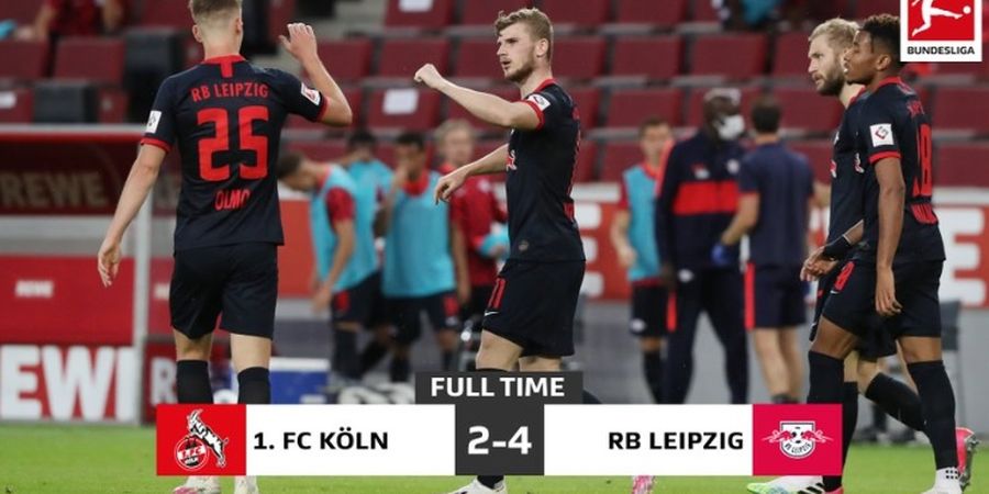 Hasil Bundesliga - RB Leipzig Comeback Lagi, Sudah Menangi 19 Poin dari Posisi Tertinggal