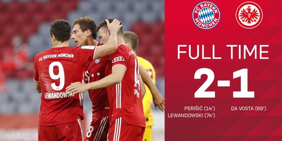 Hasil DFB Pokal - Lewandowski Cetak Gol ke-45, Bayern Muenchen Pastikan Tiket Final