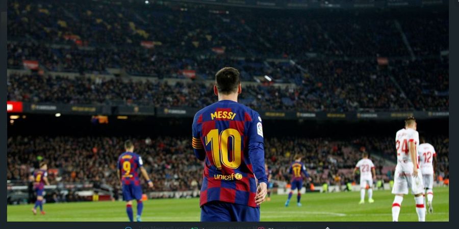 Pelatih Barcelona Tepis Rumor Soal Rencana Hengkang Lionel Messi