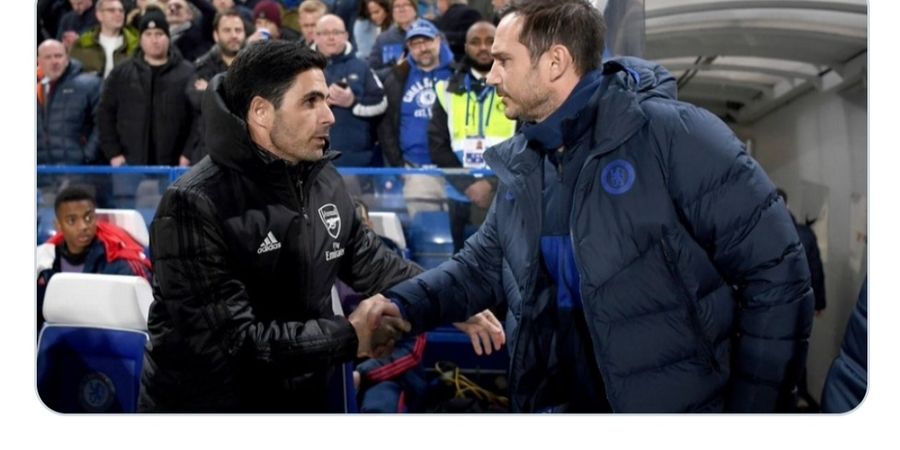 Tugas Mikel Arteta di Arsenal Jauh Lebih Sulit Ketimbang Frank Lampard di Chelsea