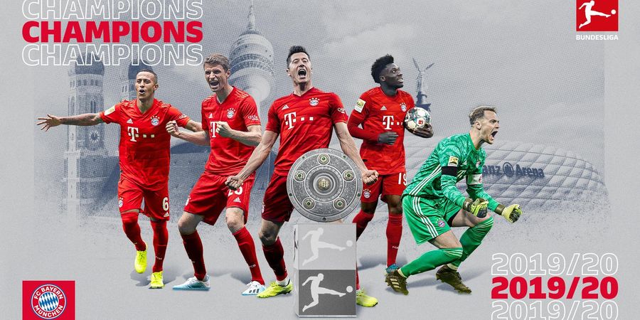 Tatap Gelar Lain Usai Juara Bundesliga 8 Kali Berturut-turut, Target Bayern Muenchen Selalu Tinggi