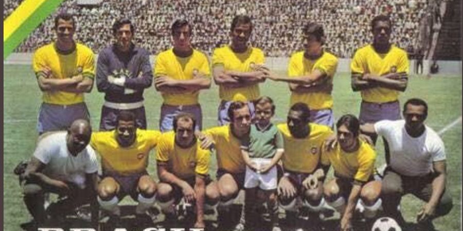 ON THIS DAY - Dengan 5 Pemain Nomor 10, Brasil Juara Piala Dunia 1970