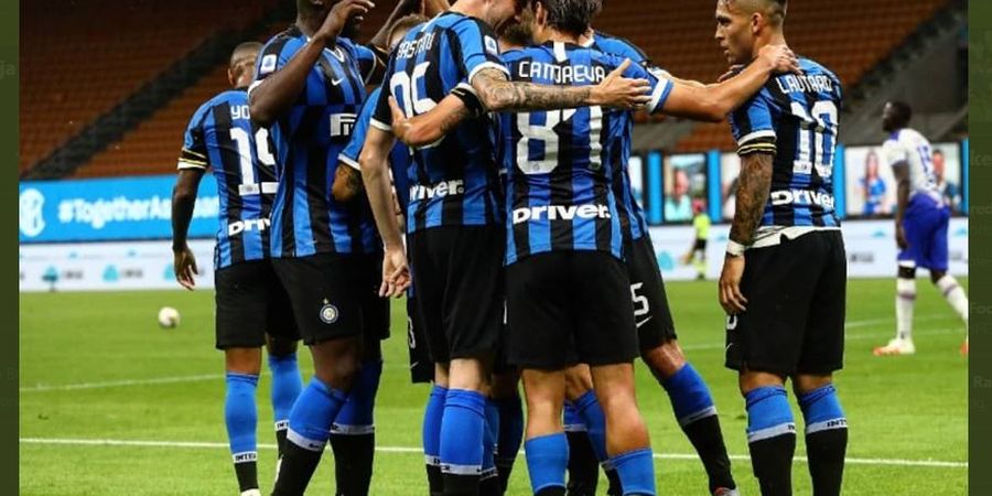 VIDEO - Gol Inter Milan ala Playstation dari Tek-tok Lautaro, Eriksen, dan Lukaku