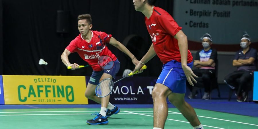 Hasil PBSI Home Tournament - Rian/Daniel Kalahkan Marcus/Fikri