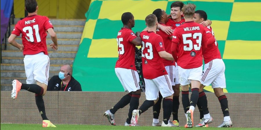 6 Fakta Norwich City vs Manchester United, Setan Merah Cetak Rekor Baru di Piala FA