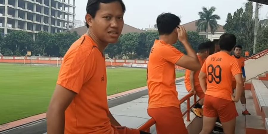 VIDEO - Momen Unik, Bhayangkara FC Latihan di Tribun Penonton