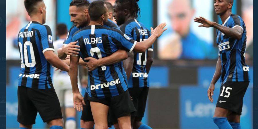Hasil Liga Italia - Inter Milan Remukkan Brescia 6-0, Rekor Terheboh Musim Ini